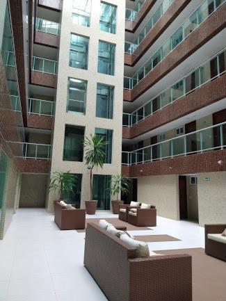 Confortavel Flat Com Piscina De Borda Infinita Na Cobertura Кабеделу Экстерьер фото