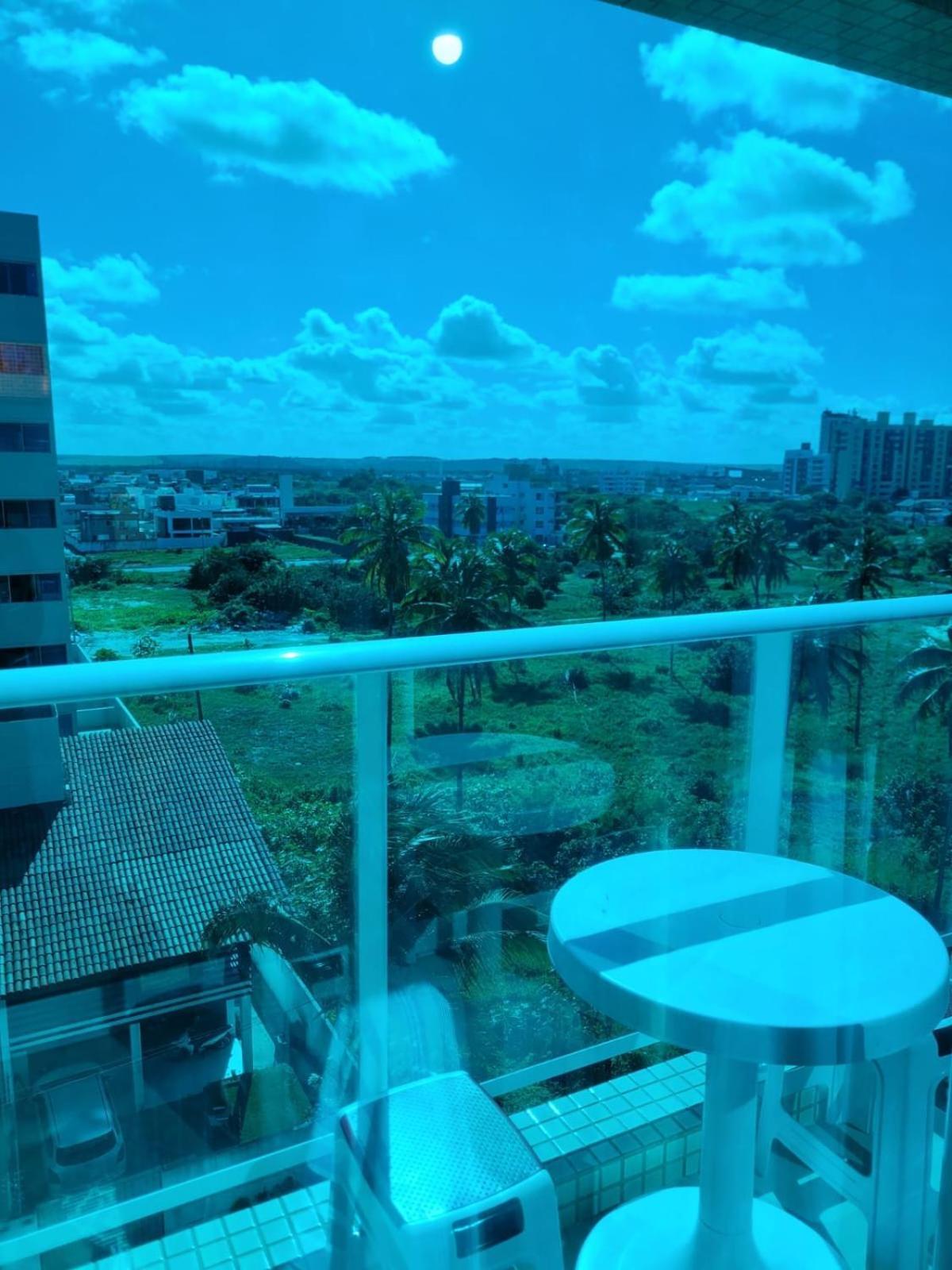 Confortavel Flat Com Piscina De Borda Infinita Na Cobertura Кабеделу Экстерьер фото