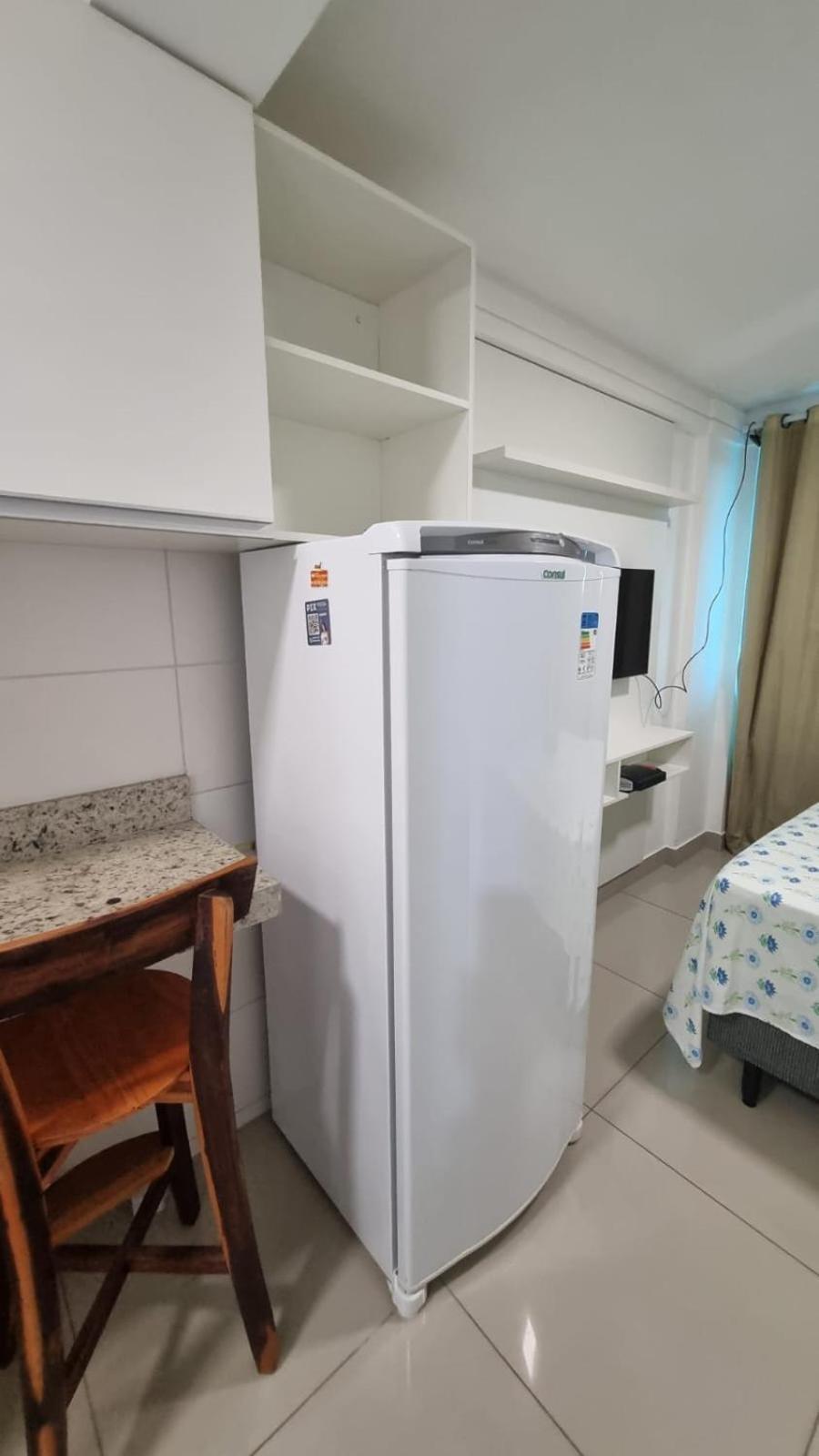 Confortavel Flat Com Piscina De Borda Infinita Na Cobertura Кабеделу Экстерьер фото